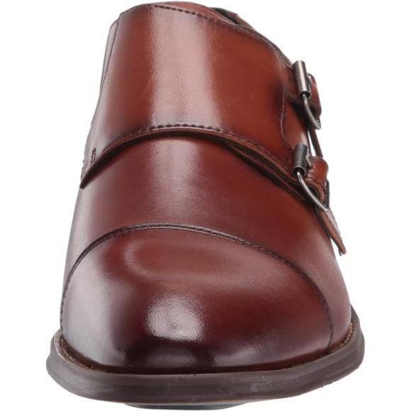 STACY ADAMS Men's Bayne Cap-Toe Double Monk Strap Loafer - Picture 2 of 8